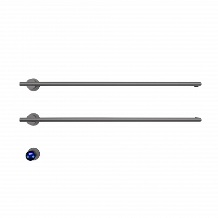 Рондо П2 350х760 электро Полотенцесушитель TERMINUS Оружейная сталь Анапа - фото 3 Рондо П2 350х760 электро Полотенцесушитель TERMINUS Оружейная сталь Анапа - фото 3