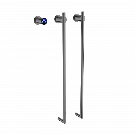 Рондо П2 350х760 электро Полотенцесушитель TERMINUS Оружейная сталь Анапа - фото 1 Рондо П2 350х760 электро Полотенцесушитель TERMINUS Оружейная сталь Анапа - фото 1