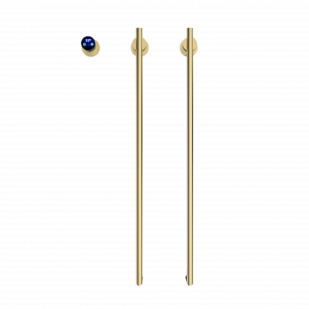 Рондо П2 350х760 электро Полотенцесушитель TERMINUS Брашированное золото Анапа - фото 2 Рондо П2 350х760 электро Полотенцесушитель TERMINUS Брашированное золото Анапа - фото 2