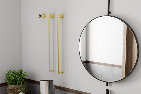 Рондо П2 350х760 электро Полотенцесушитель TERMINUS Брашированное золото Анапа - фото 6 Рондо П2 350х760 электро Полотенцесушитель TERMINUS Брашированное золото Анапа - фото 6