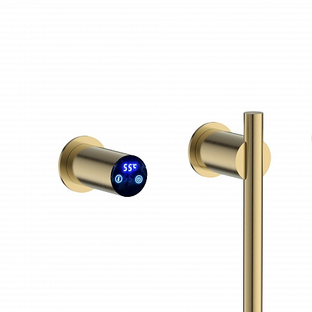 Рондо П2 350х760 электро Полотенцесушитель TERMINUS Брашированное золото Анапа - фото 4 Рондо П2 350х760 электро Полотенцесушитель TERMINUS Брашированное золото Анапа - фото 4