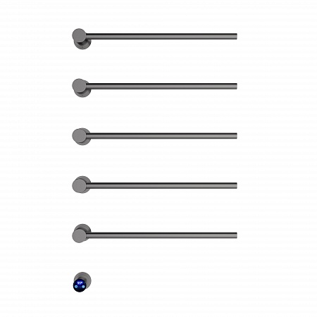 Аккорд П5 500х800 электро Полотенцесушитель TERMINUS Оружейная сталь Анапа - фото 2